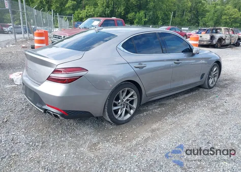 2022 Genesis G70 2.0T Rwd from USA, damaged, VIN KMTG34TA3NU093020